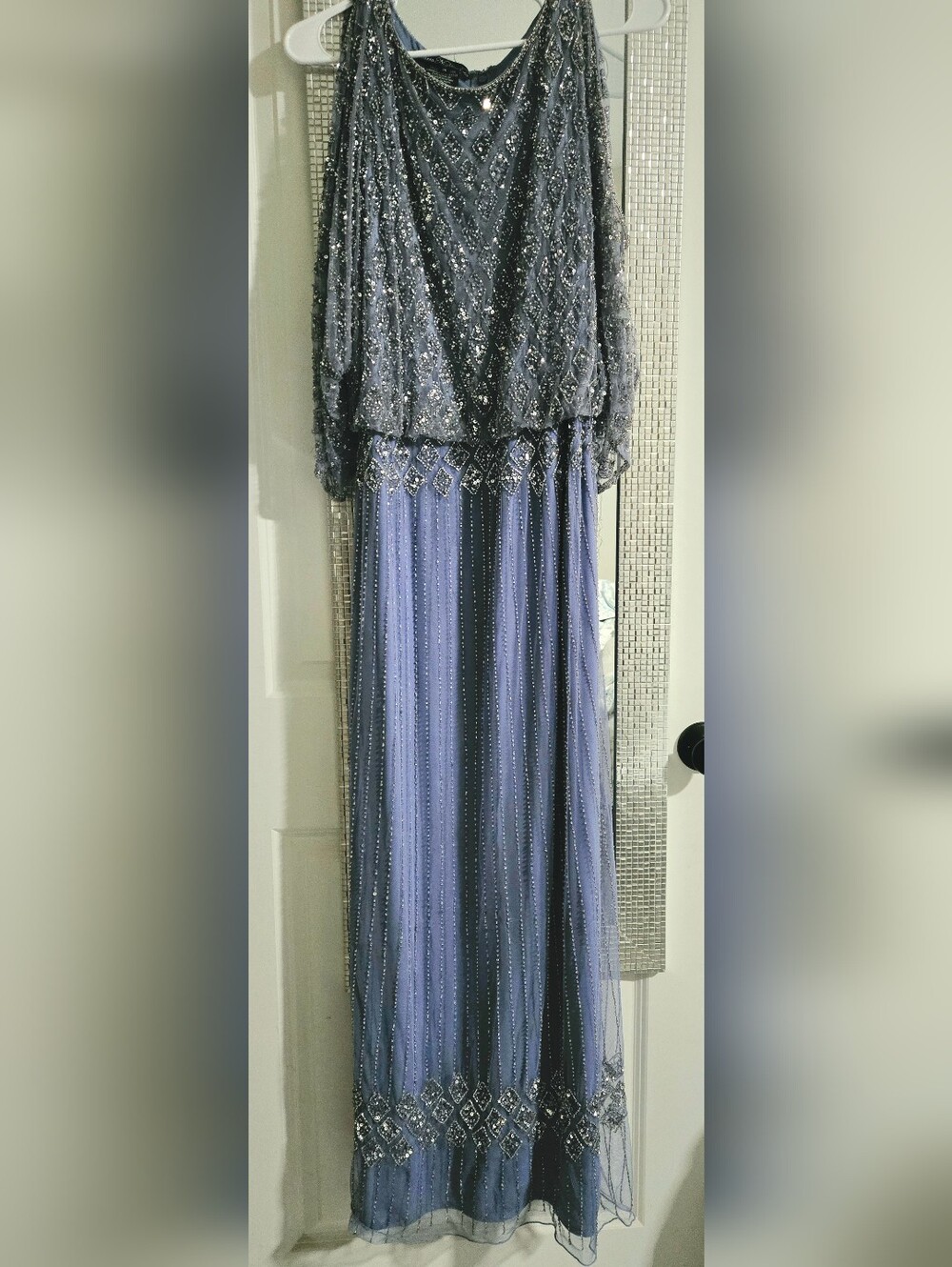 Lavender Beaded Pisarro Nights